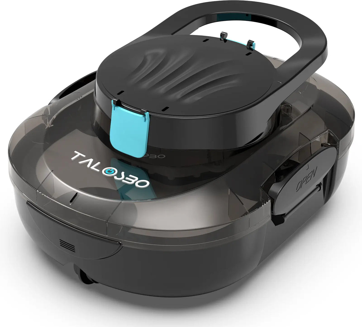 Talosbo S1 Cordless Robotic Pool Cleaner Automatic Pool Vacuum for Above-Ground Flat Pools,80 Mins Runtime