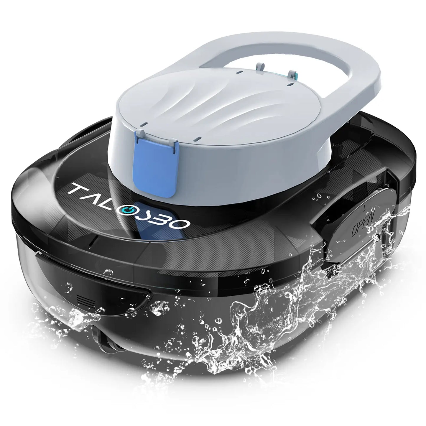 Talosbo S1PRO Cordless Robotic Pool Cleaner -Black White