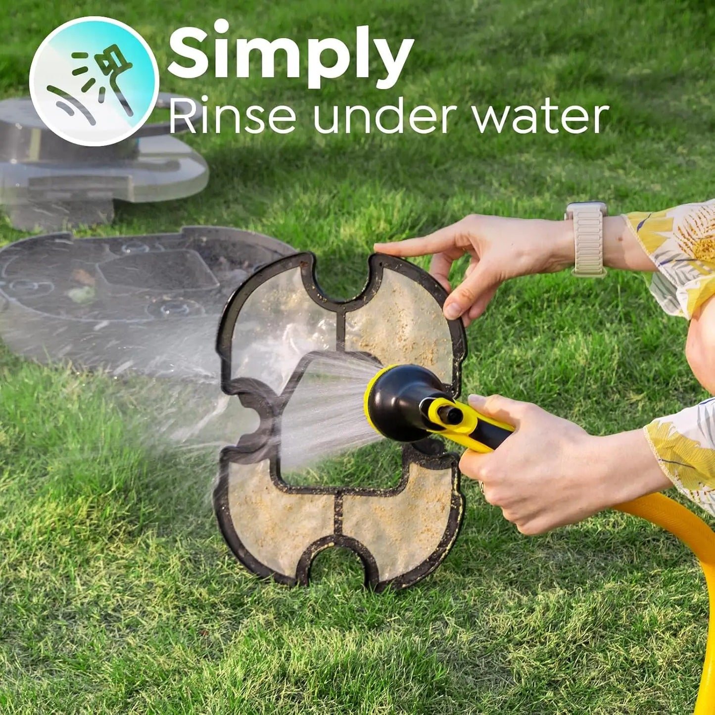 (2026 NEW) TALOSBO Pleco S1 Cordless Pool Vacuum with 75-80Mins Runtime, Robotic Pool Cleaner for Above Ground Flat-Bottomed Pools up to 60㎡, Lightweight, 2.5H Fast Charging, Auto-Parking
